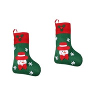 2ks Xmas Stocking Wiselant darčeková taška