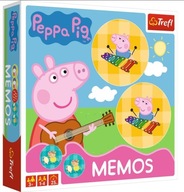 Memos memo Pamäťová hra pre deti Peppa Pig Memos memo Pamäťová hra pre deti Peppa Pig