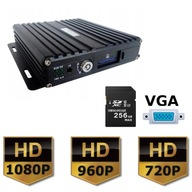 AHD 1080P 4-PIN VGA SD DVR mobilný rekordér