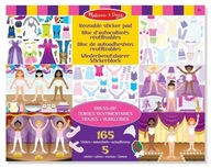MODA viacnásobné nálepky 165 ks 5 dosiek melissa MODA viacnásobné nálepky 165 ks 5 dosiek melissa