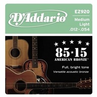 Struny pre akustickú gitaru D'Addario EZ 920 12-54 Struny pre akustickú gitaru D'Addario EZ 920 12-54