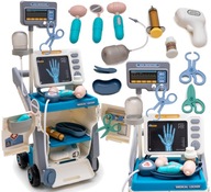 LARGE CARRY Medical Set Malá lekárska lekárska stanica stetoskop LARGE CARRY Medical Set Malá lekárska lekárska stanica stetoskop