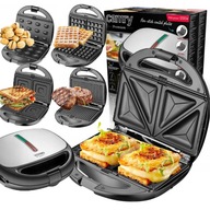 SENDVIČOVAČ 5v1 Vafle Toastové oriešky GRIL SENDVIČOVAČ 5v1 Vafle Toastové oriešky GRIL