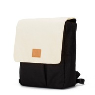 My Bag \ 's Backpack Reflap eco black / cream