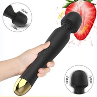 FOX Wand-Silicone Massager Black USB 6