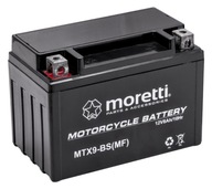 Akumulátor Moretti AGM (Gel) MTX9-BS