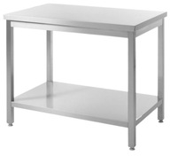 Pracovný stôl bez ráfika 120x60 skrutkovaný Hendi 811528