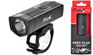 Prox Aero F Plus predná cyklistická lampa 400 lm USB 1000 mAh Prox Aero F Plus predná cyklistická lampa 400 lm USB 1000 mAh
