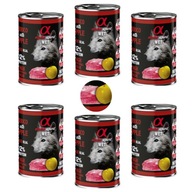 ALPHA DUCH PRE PSA BRAVČOVÉ ŽLTÉ JABLKO 6 X 400 G ALPHA DUCH PRE PSA BRAVČOVÉ ŽLTÉ JABLKO 6 X 400 G
