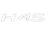 nálepka nápis h45 0009382258 lipa nálepka nápis h45 0009382258 lipa