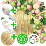 BALÓNKY SAFARI GARLAND SET ZADARMO ZÁCLONA 86 KS BALÓNKY SAFARI GARLAND SET ZADARMO ZÁCLONA 86 KS