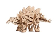Drevený 3D model Stegosaura Dinosaura Ugears