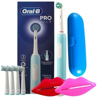 Oral-B PRO 1 Zubná kefka Modrá SET Oral-B PRO 1 Zubná kefka Modrá SET