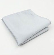 Vreckovka POCKET SQUARE sivá/strieborná Vreckovka POCKET SQUARE sivá/strieborná