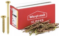 KLIMAS KDH-60120 skrutky do dreva 6,0x120mm 5kg KLIMAS KDH-60120 skrutky do dreva 6,0x120mm 5kg