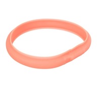 TRIXIE USB svietiaca čelenka pre psov, koral, silikón L–XL: 70 cm/30 mm TRIXIE USB svietiaca čelenka pre psov, koral, silikón L–XL: 70 cm/30 mm