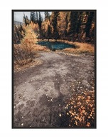 OBRAZOVÝ PLAGÁT V RÁME 53x73 cm Jazero P1171