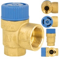 BEZPEČNOSTNÝ VENTIL PRE INŠTALÁCIU 8 BAROVÉ NÁDRŽE 1/2'' x 3/4" GW MSW AFRI BEZPEČNOSTNÝ VENTIL PRE INŠTALÁCIU 8 BAROVÉ NÁDRŽE 1/2'' x 3/4" GW MSW AFRI