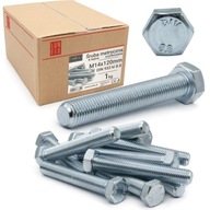 METRICKÉ SKRUTKY M14x120, pozinkované, trieda 8.8, din933 - 1kg METRICKÉ SKRUTKY M14x120, pozinkované, trieda 8.8, din933 - 1kg