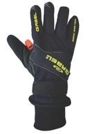 Gabel rukavice WIND TECH BLK / GREEN NCS 8/8,