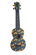 Sopránové ukulele WU-21F14, uhlík + kryt + ladička