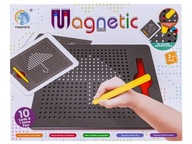 Magnetická tabuľa s loptičkami, magnetický tablet,