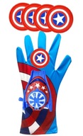 Oblečenie odpaľovača rukavíc Captain America Oblečenie odpaľovača rukavíc Captain America