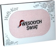 UTERÁK 70x140 S VÝŠIVKOU AKO DARČEK VESELÉ VIANOCE UTERÁK 70x140 S VÝŠIVKOU AKO DARČEK VESELÉ VIANOCE