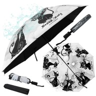 Automatický skladací dáždnik Cat ozdobné variácie