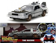 DMC-12 DeLorean Railroad Back to the Future 3 JADA 1:24 DMC-12 DeLorean Railroad Back to the Future 3 JADA 1:24
