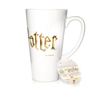 Značkový hrnček na latte s logom Harryho Pottera, 450 ml Značkový hrnček na latte s logom Harryho Pottera, 450 ml