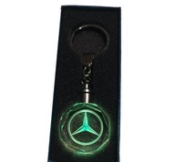 3D LED KĽÚČENKA, FAREBNÉ SKLÁ PRE MERCEDES KRYSTAL 3D LED KĽÚČENKA, FAREBNÉ SKLÁ PRE MERCEDES KRYSTAL