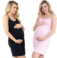 SET 2X TEHOTSKÁ NOČNÁ KOŠIELKA NA KÔMENIE R. L SET 2X TEHOTSKÁ NOČNÁ KOŠIELKA NA KÔMENIE R. L