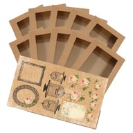 10x Card Box s okienkom Menšie DL 19x11