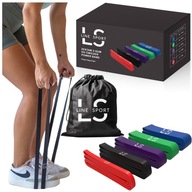 CVIČENIE ODPOROVÉ PÁSY ROZPÚŠŤACÍ POWER BAND LINE SPORT SET 5 KS CVIČENIE ODPOROVÉ PÁSY ROZPÚŠŤACÍ POWER BAND LINE SPORT SET 5 KS
