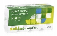 Neparfumovaný toaletný papier Santino Comfort 8 roliek, 3 vrstvy, 250 listov.