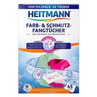 Heitmann utierky zachytávajúce farbu 45 ks DE Heitmann utierky zachytávajúce farbu 45 ks DE