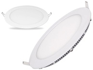 SLIM 6W halogénové stropné biele LED panelové svietidlo