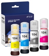 4x ATRAMENT PRE EPSON EcoTank ET-1810 ET-2710 ET-2711 4x ATRAMENT PRE EPSON EcoTank ET-1810 ET-2710 ET-2711