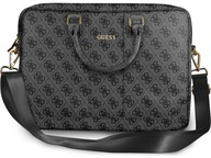 GUESS 4G Uptown 15-palcová taška na notebook sivá GUESS 4G Uptown 15-palcová taška na notebook sivá