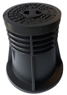 Škatuľka uzáveru VODA žumpa, výška 27cm, liatinové veko AQUER Škatuľka uzáveru VODA žumpa, výška 27cm, liatinové veko AQUER