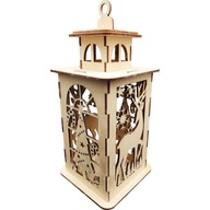 VEĽKÝ drevený adventný lampáš, LAMPIÓN na roráty, LED lampy VEĽKÝ drevený adventný lampáš, LAMPIÓN na roráty, LED lampy
