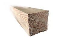 Hranatá drevená konštrukcia borovicový nosník 60x60
