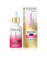 EVELINE Unicorn Magic Drops Ošetrujúca báza pod make-up 30 ml EVELINE Unicorn Magic Drops Ošetrujúca báza pod make-up 30 ml