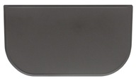 Oceľový plech pred krb, sivý, 40x70 FILC