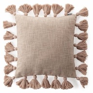 ASTI obliečka na vankúš 45x45, strapce, boho obliečka na vankúš