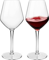 Plastové nerozbitné poháre na víno 2x 425 ml