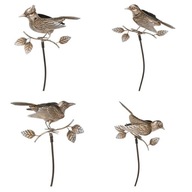 4x BIRD Vtáčik do záhrady na vrchol, do ktorého sa dá zapichnúť, vysoká 83 cm záhradná dekorácia 4x BIRD Vtáčik do záhrady na vrchol, do ktorého sa dá zapichnúť, vysoká 83 cm záhradná dekorácia