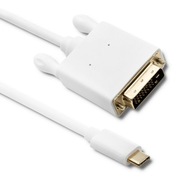 Kábel Qoltec USB 3.1 typ C samec/DVI | 4K | 2 m