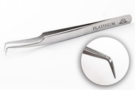 Pinzeta na predlžovanie mihalníc ET 15 PLATINUM šedá Pinzeta na predlžovanie mihalníc ET 15 PLATINUM šedá